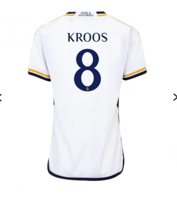Real Madrid Toni Kroos #8 Koszulka Podstawowych Kobiety 2023-24 Krótki Rękaw